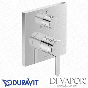 Duravit C.1 Single Lever Shower Mixer for Concealed Installation (C14210011) Spare Parts