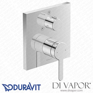 Duravit C.1 Single Lever Shower Mixer for Concealed Installation (C14210011010) Spare Parts