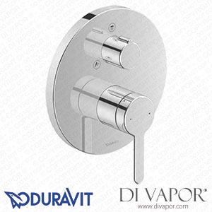 Duravit C.1 Single Lever Shower Mixer for Concealed Installation (C14210012) Spare Parts