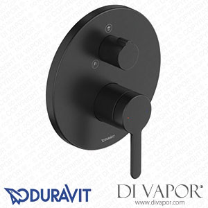 Duravit C.1 Single Lever Shower Mixer for Concealed Installation (C14210012046) Spare Parts