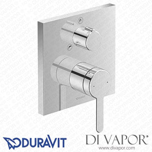 Duravit C.1 Single Lever Bath Mixer for Concealed Installation (C15210011010) Spare Parts