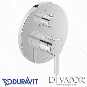 Duravit C.1 Single Lever Bath Mixer for Concealed Installation (C15210012) Spare Parts