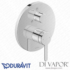 Duravit C.1 Single Lever Bath Mixer for Concealed Installation (C15210012010) Spare Parts
