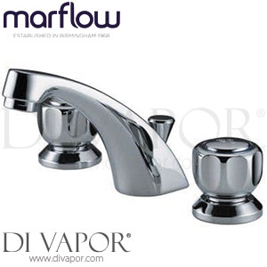 Marflow C400 Consort Three Hole Basin Mixer with Pop Up Waste Spare Parts