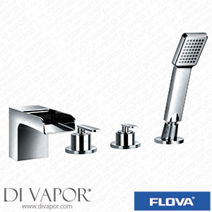 Flova CA4HBSM Cascade 4-Hole Deck Mounted Bath and Shower Mixer Spare Parts