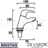 Bristan CAD 3 4 C Spares Diagram
