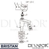 Bristan CAP 1 2 E6 C Spare Tech Diagram