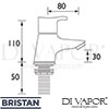 Bristan CAP 1 2 E6 C Spares Diagram