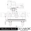 Hudson Reed CAR304 Spare Parts Diagram
