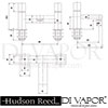 Hudson Reed CAR313 Spare Parts Diagram