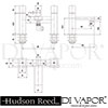 Hudson Reed CAR314 Spare Parts Diagram