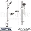 Bristan CAS-KIT05-C Spare Parts Diagram