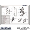 Bristan CAS SHC3STP C Spare Tech Diagram
