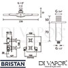 Bristan-CASCADE SHWR PK Spare Parts Diagram