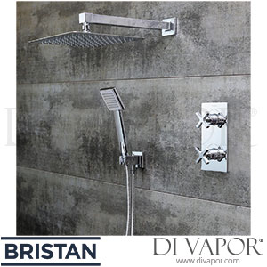Bristan CASINO SHWR PK Casino Shower Pack with Fixed Head and Wall Outlet Handset Spare Parts