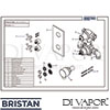 Bristan CASINO SHWR PK Spare Tech Diagram