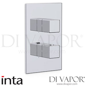 Inta CB80010CP Nulo Concealed Thermostatic Shower Dual Outlet Spare Parts
