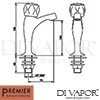 Premier CD310 Spare Parts Diagram