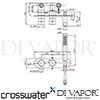 Crosswater CE1701RC Diagram
