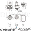 Crosswater CE525DC Diagram