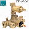 VADO CEL-048B-CONC Celsius Concealed 1 Function Thermostatic Shower Valve