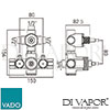 VADO CEL-048B3-CONC Spare Parts Diagram
