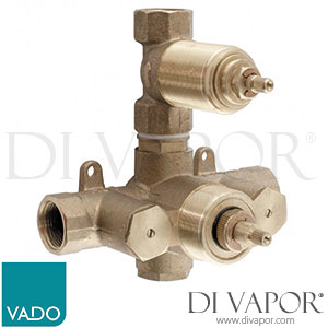 VADO CEL-048B/3-CONC Celsius Concealed 3 Outlet 2 Handle Shower Valve with Diverter Spare Parts