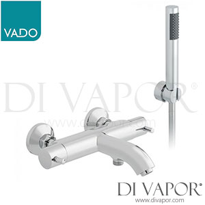VADO CEL-123T+K-C/P Celsius Exposed Thermostatic Bath Shower Mixer Spare Parts