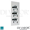 VADO Celsius Concealed 3 Handle Shower Valve Spare Parts