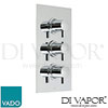 VADO CEL-128BSQ-TRIM-CP Spare Parts