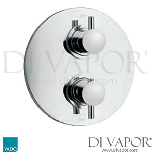 VADO CEL-148B/2/RO-C/P Celsius Concealed 2 Outlet, 2 Handle Thermostatic Shower Valve with Integrated Diverter Spares