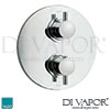 VADO Celsius 2 Outlet 2 Handle Shower Valve Integrated Diverter Spares