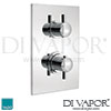 VADO Celcius 2 Way Shower Valve Spare Parts