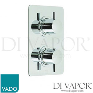 VADO CEL-148C/3/SQ-C/P Celsius Square 3 Outlet 2 Handle Thermostatic Shower Valve Spare Parts