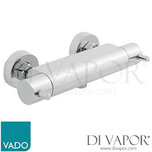 VADO CEL-149-1/2-C/P Celsius 1/2 Exposed Thermostatic Shower Valve Wall Mounted Spare Parts