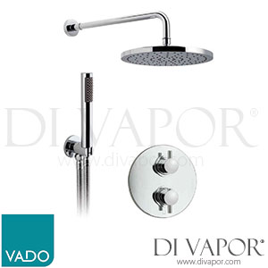 VADO CEL-1721/RO-C/P Celsius Round Concealed 2 Outlet Shower Valve Spare Parts