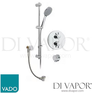 VADO CEL-1723-11-C/P Celsius Round Concealed 2 Outlet Shower Spare Parts