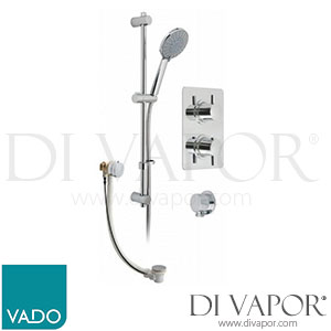 VADO CEL-1723-21-C/P Celsius Square Concealed 2 Outlet Thermostatic Shower Valve Spare Parts