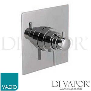 VADO CEL-278/SQ-C/P Celsius Thermostatic Shower Valve - Square Backplate - Spare Parts