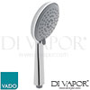 VADO CER-HANDSET/MF-DB-CP Ceres Multi-Function Self-Cleaning Shower Handset