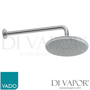 VADO CER-HEAD/SA-C/P Ceres Self-Cleaning Shower Head and Wall Mounted Shower Arm Spare Parts