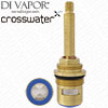 Crosswater CGPRO1000H 3/4" Ceramic Disc Flow Cartridge (On/Off) - Anti-Clockwise Open