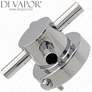 Cross Temperature Handle Used on Same Valve as Chatsworth CH189272 Thermostatic Cartridge - Chrome