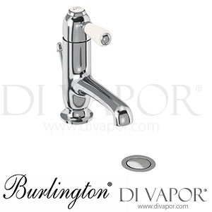 Burlington CH20 MED Chelsea Straight Basin Mixer Tap with Pop-Up Waste Spare Parts