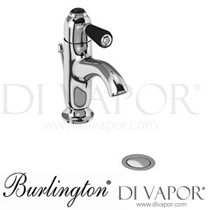 Burlington CH22 BLA Chelsea Curved Basin Mixer Tap with Pop-up Waste Spare Parts