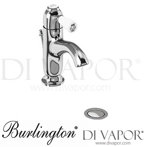 Burlington CH22 Chelsea Curved Basin Mixer Tap with Pop-up Waste Spare Parts