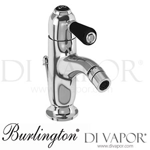 Burlington CH23 BLA Chelsea Curved Bidet Mixer with Pop-Up Waste Tap Spare Parts