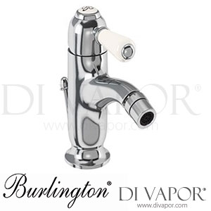 Burlington CH23 MED Chelsea Curved Bidet Mixer with Pop-Up Waste Tap Spare Parts