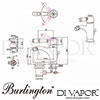 Burlington CH23-WAL Diagram