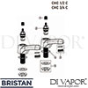 Bristan CHC 1 2 C Spare Tech Diagram